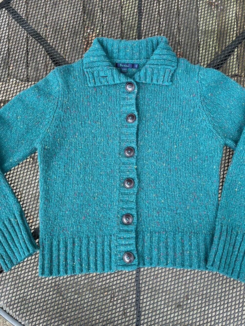 Boden Women's Teal Cardigan